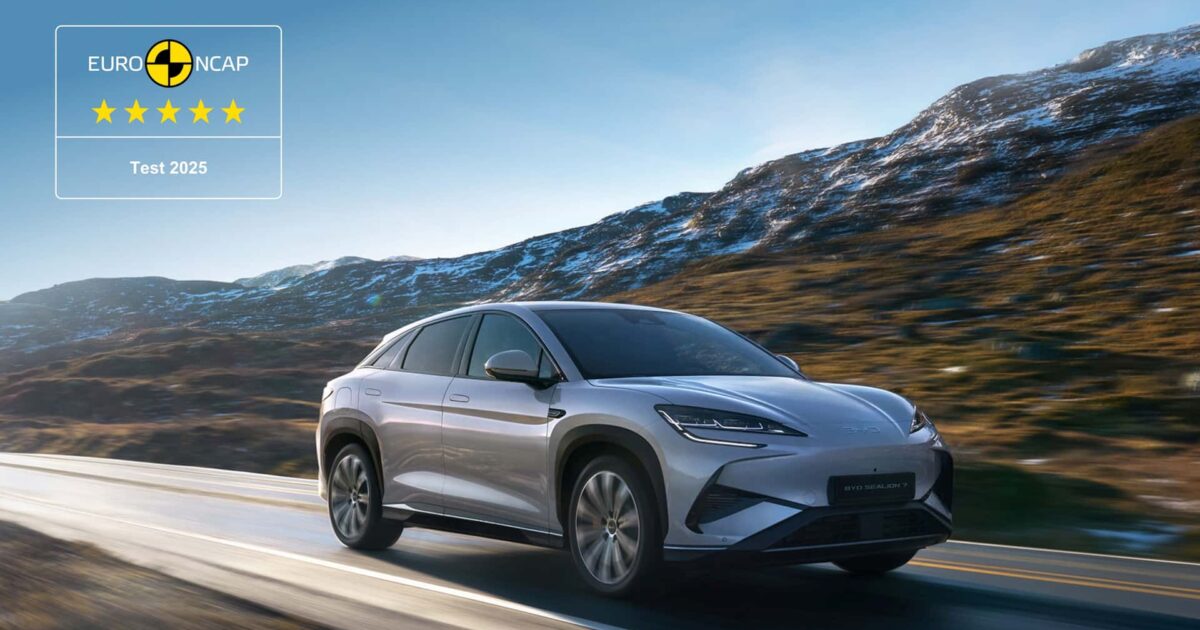BYD Sealion 7, Euro NCAP Güvenlik Testlerinden 5 Yıldızla Çıktı