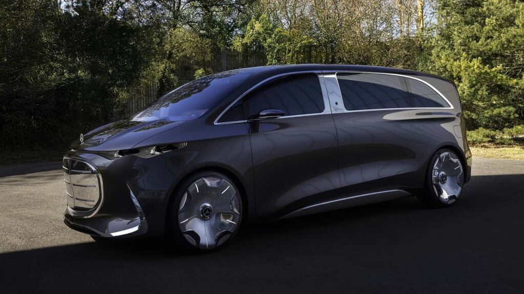 Mercedes-Benz Vision V Lüks Minibüsü Şanghay’da Tanıtıldı