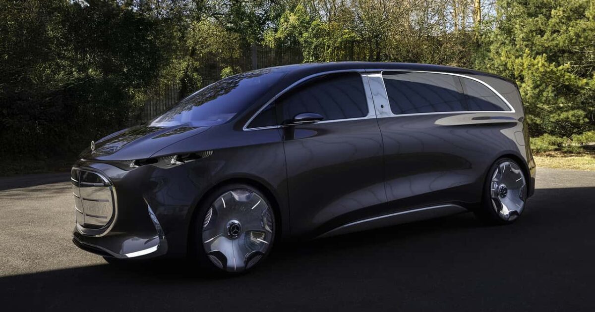 Mercedes-Benz Vision V Lüks Minibüsü Şanghay’da Tanıtıldı