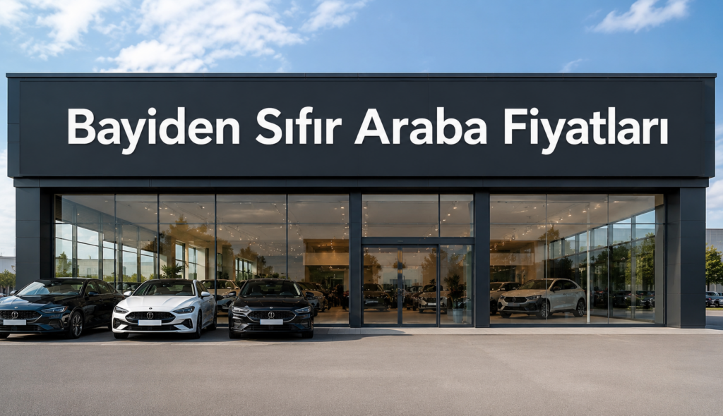 Bayiden Sıfır Araba Fiyatları
