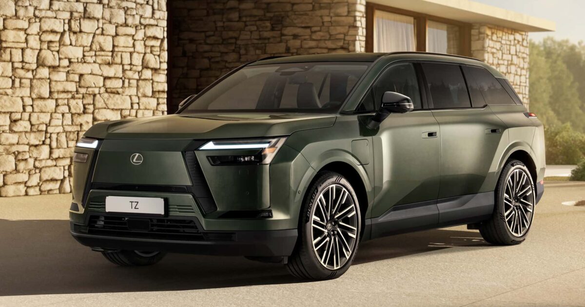 Lexus TZ Tanıtıldı: 6 Kişilik Elektrikli Amiral Gemisi SUV Geliyor!