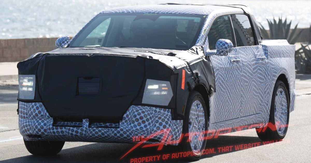 Ford’un Yeni Elektrikli Pickup’ı Görüntülendi!