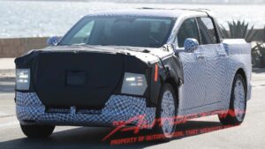 Ford’un Yeni Elektrikli Pickup’ı Görüntülendi!