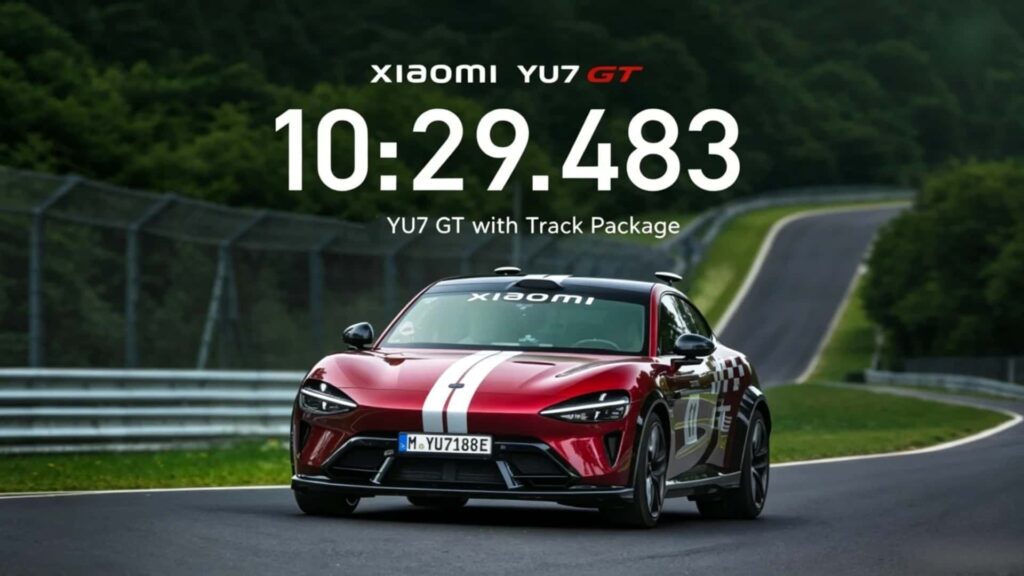 Xiaomi YU7 GT Nürburgring’de Otonom Rekor Kırdı