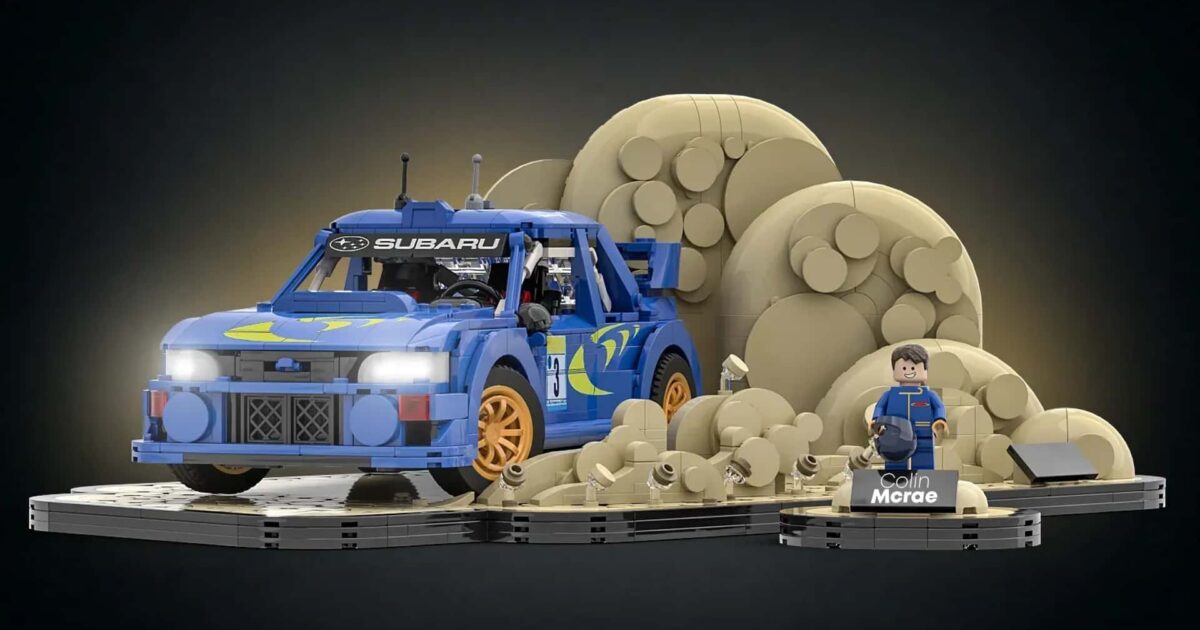 Colin McRae’nin Efsane Subaru’su Lego Oluyor!