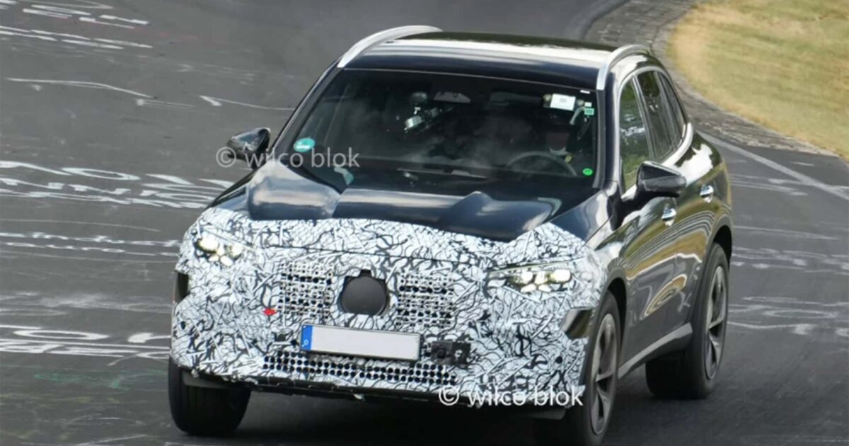 Makyajlı Mercedes GLC Casus Kameralara Yakalandı