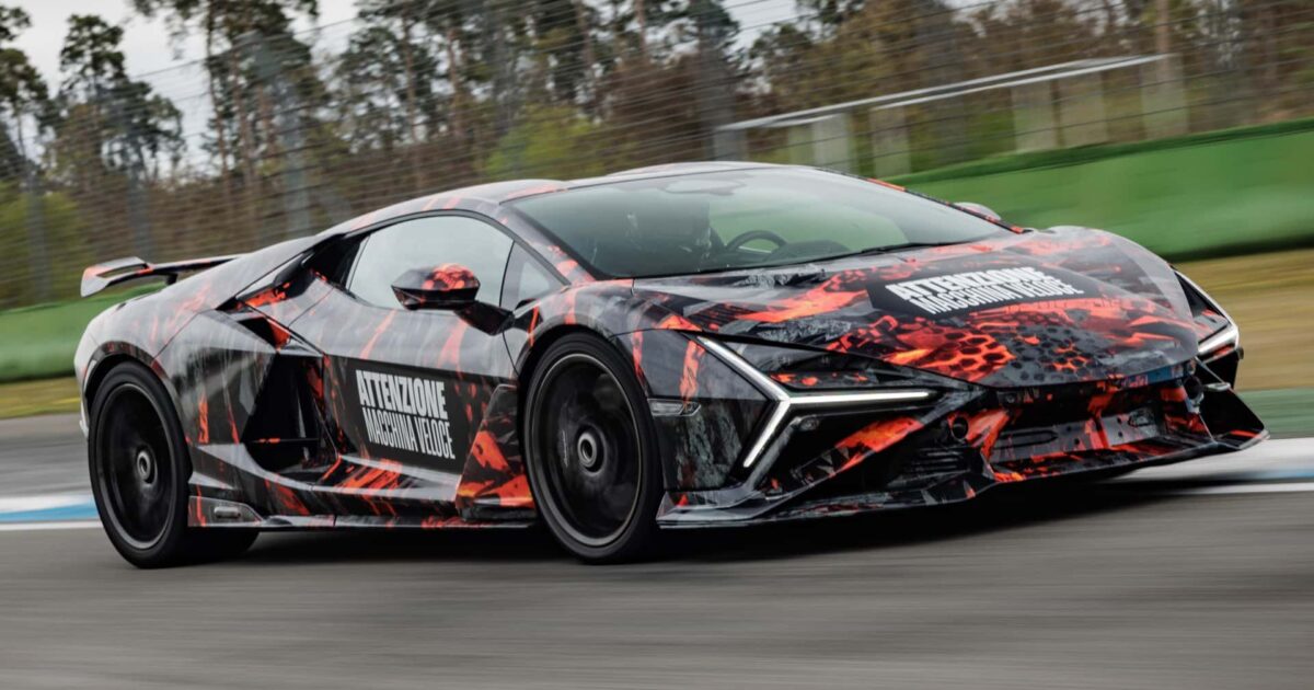 Lamborghini Revuelto SV Hockenheim’da Rekor Kırdı!