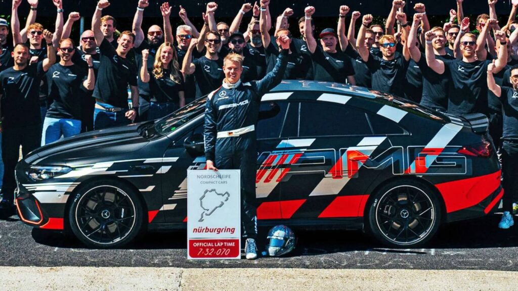 Elektrikli AMG CLA 45 Nürburgring’de Rekor Kırdı